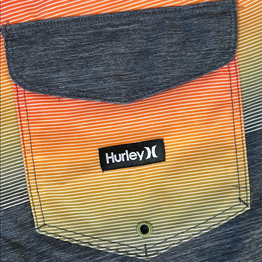 Hurley Men's Sunset Gradient Board Shorts Size 30 - Picture 3 of 7